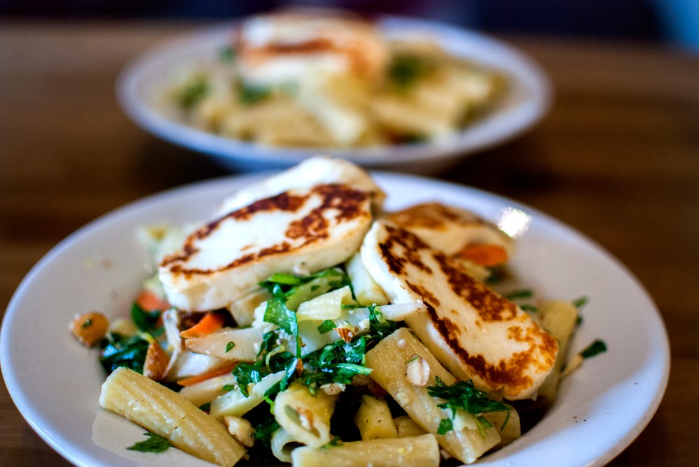 färdig halloumipasta