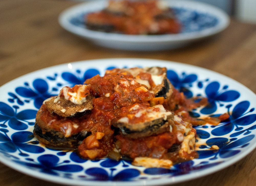 veckansvego färdig auberginegratäng