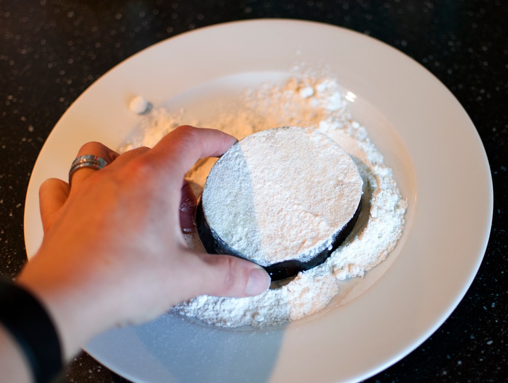 veckansvego panering auberginegratäng