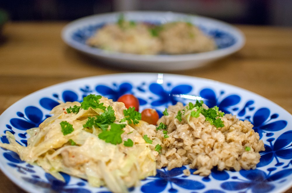 veckansvego färdig vitkålspanna