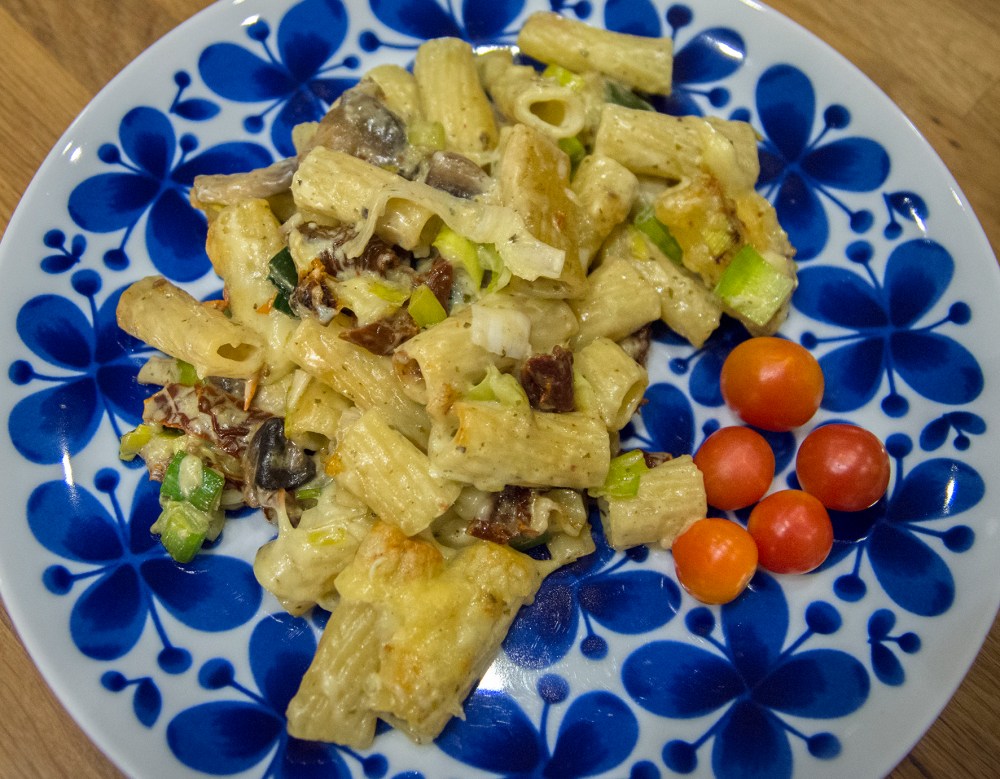 veckansvego färdig italiensk pastagratäng