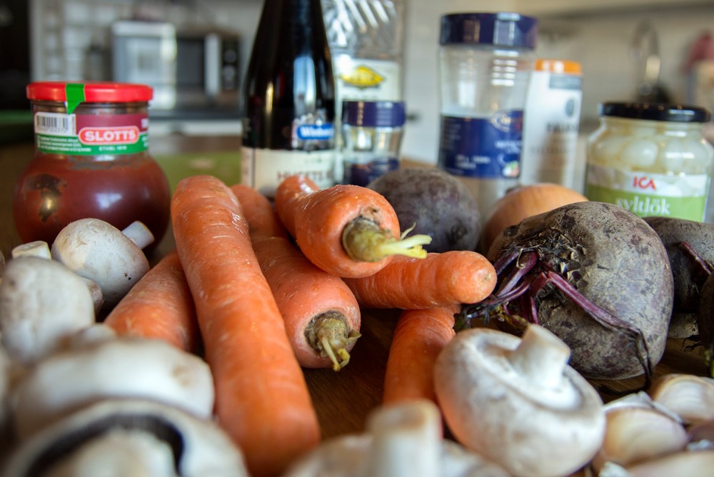 veckansvego ingredienser vego bourguignon