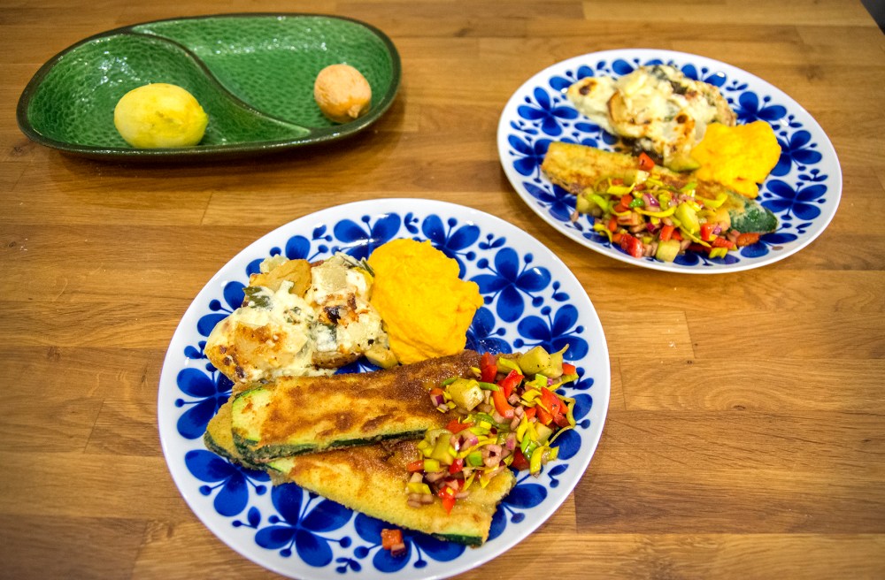 veckansvego färdig panerad zucchini