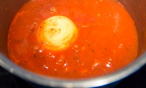 veckansvego lök i tomatsås deluxe