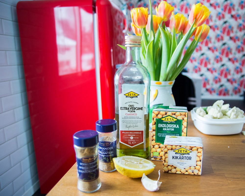 veckansvego ingredienser hummus