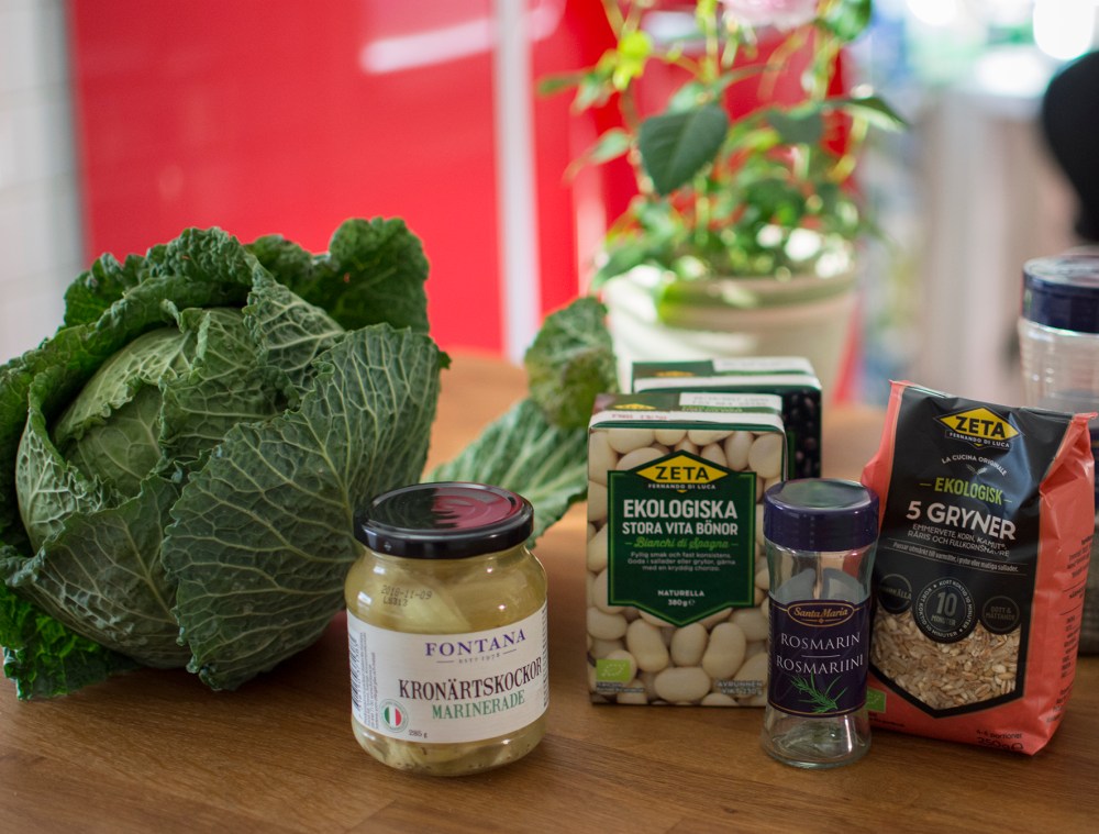 veckansvego ingredienser kåldolmar