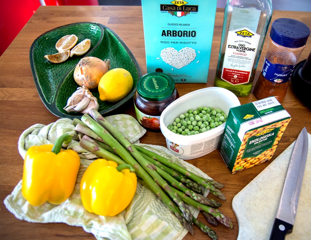 veckansvego ingredienser paella
