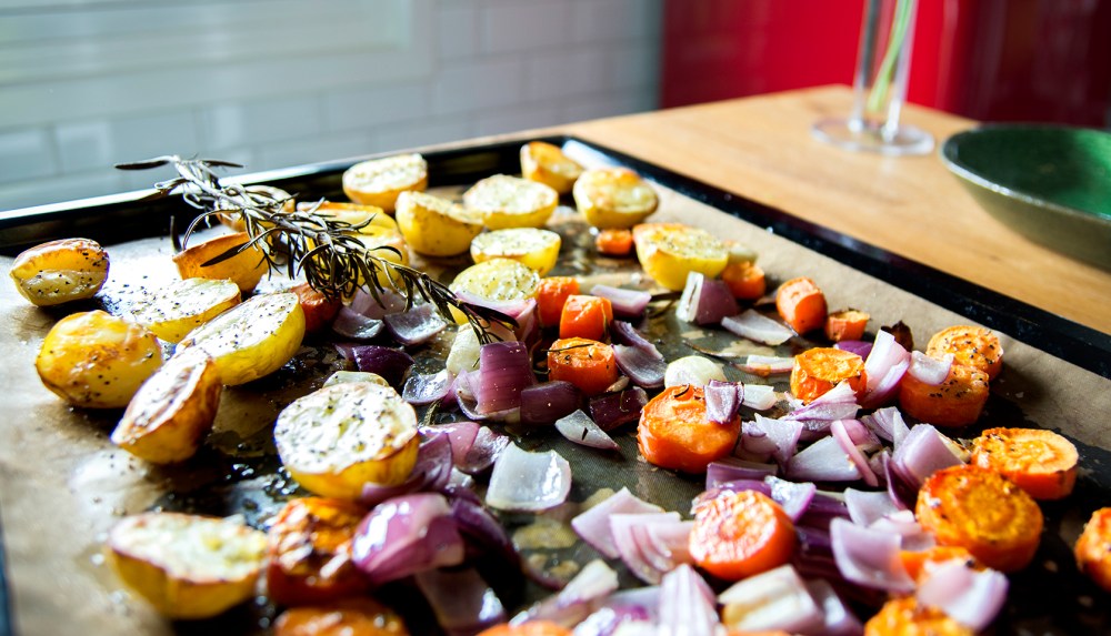 veckansvego svalnande fransk-italiensk potatissallad