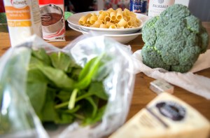 veckansvego ingredienser pasta cest bon