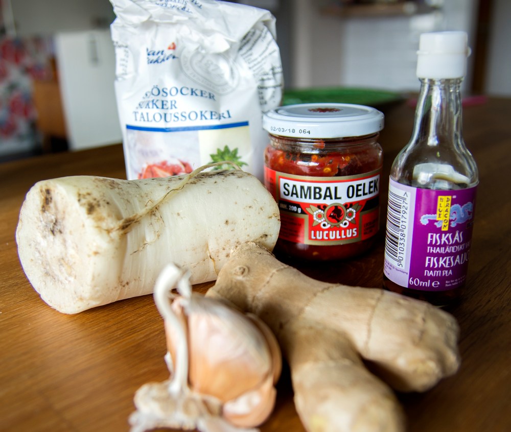 veckansvego ingredienser kimchi