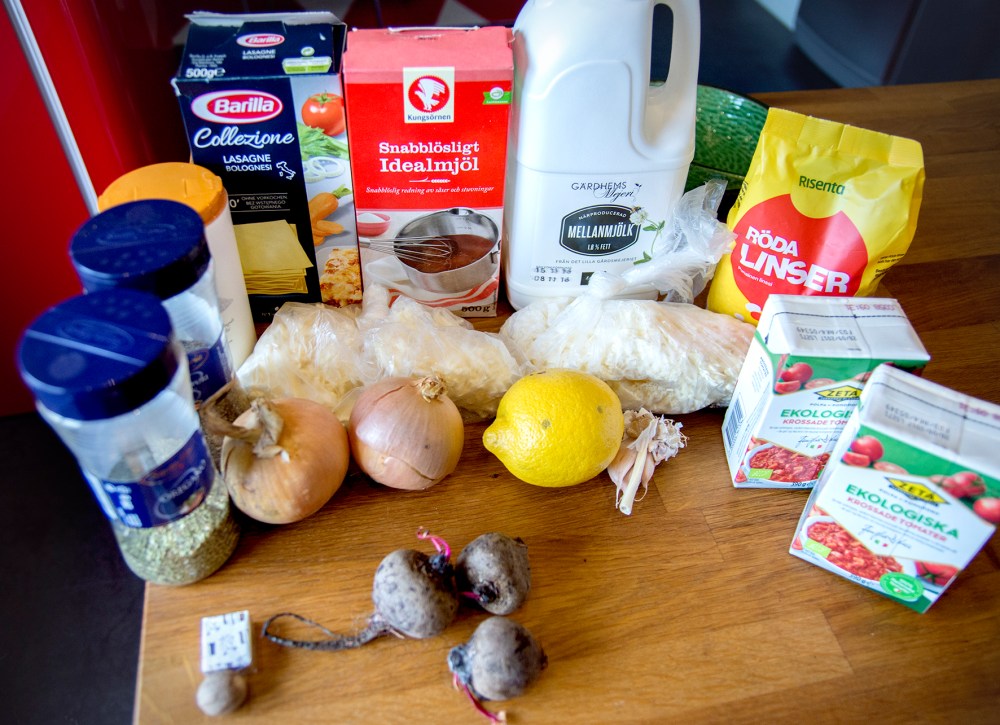 veckansvego-ingredienser-lasagne-med-linser